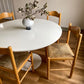 Vintage timber rush dining chairs
