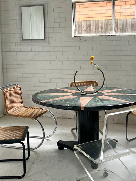 - Vintage Marble Star Table