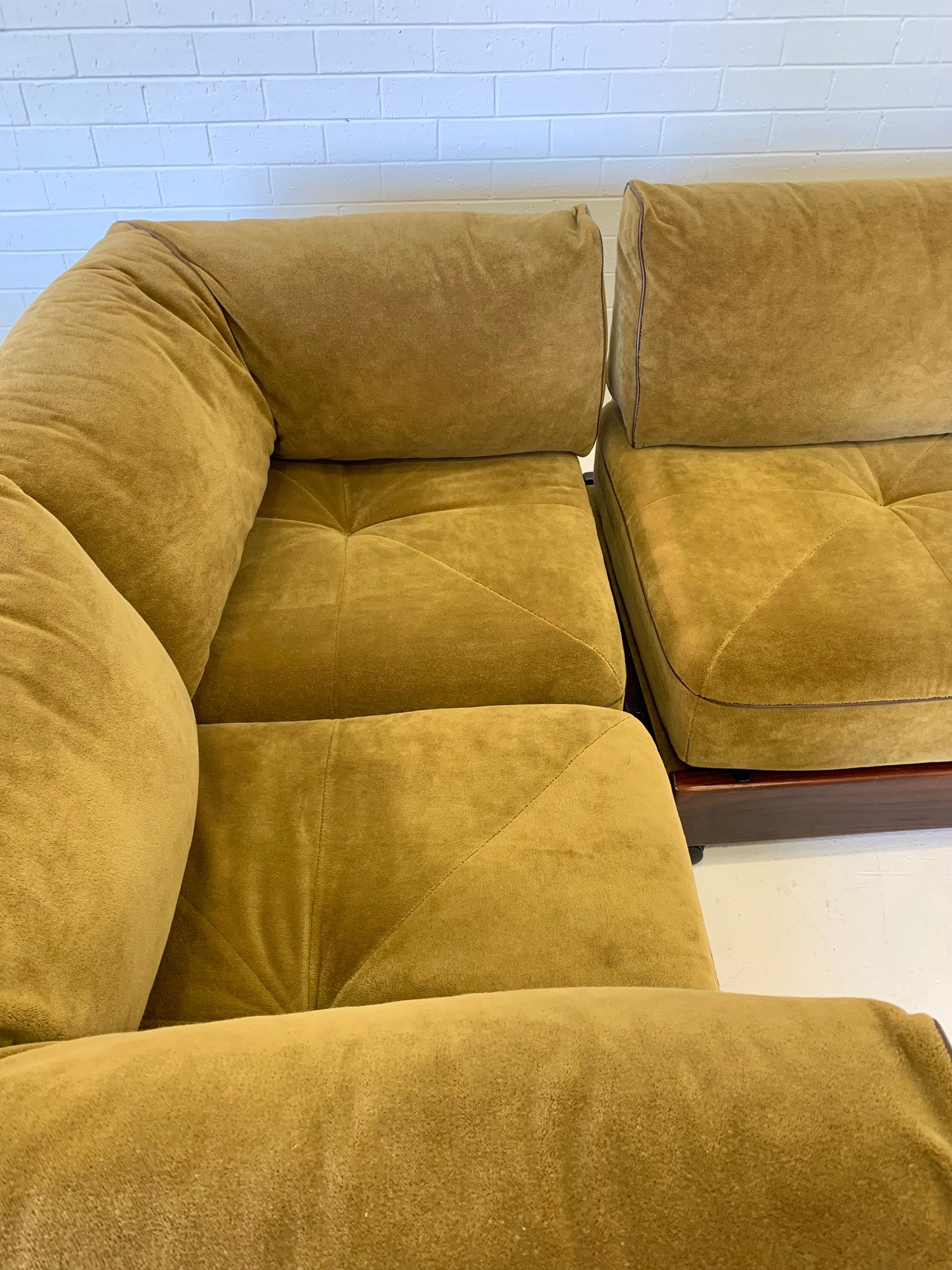 Vintage Post and Rail Modular Sofa