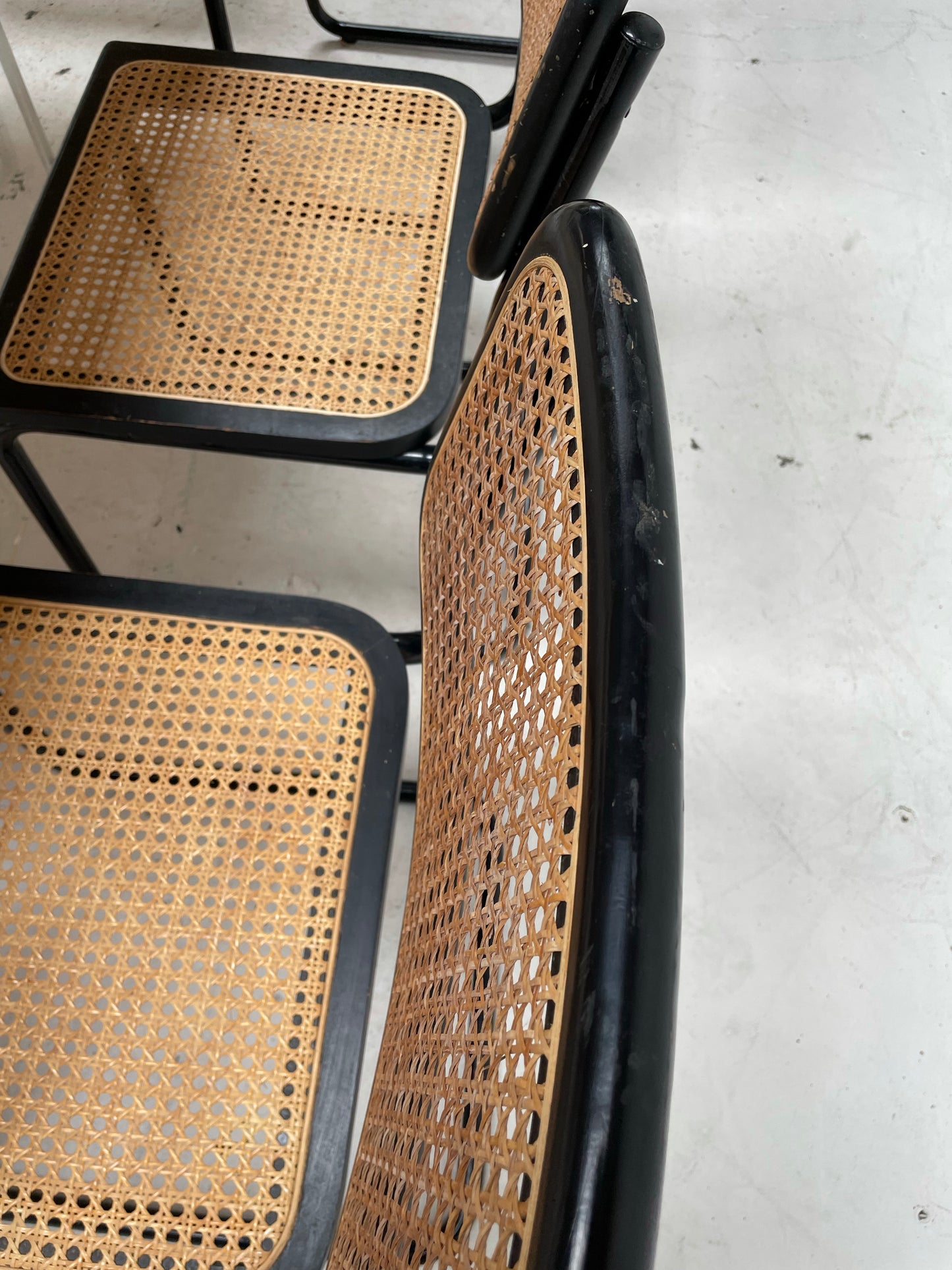 Cesca Style Chairs Black