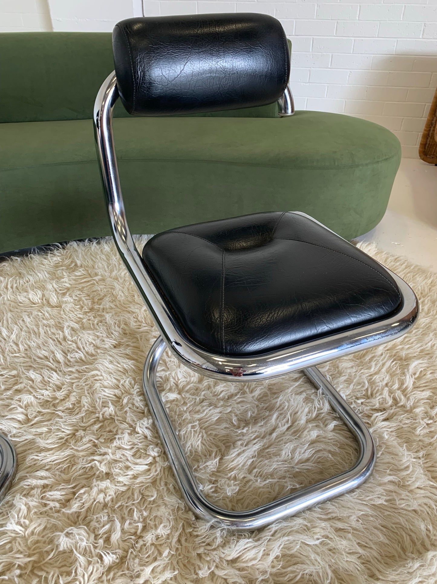 Vintage Chrome Tubular Chair by Tubemaster - 1 Available
