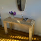 - Vintage Tessellated Console Table