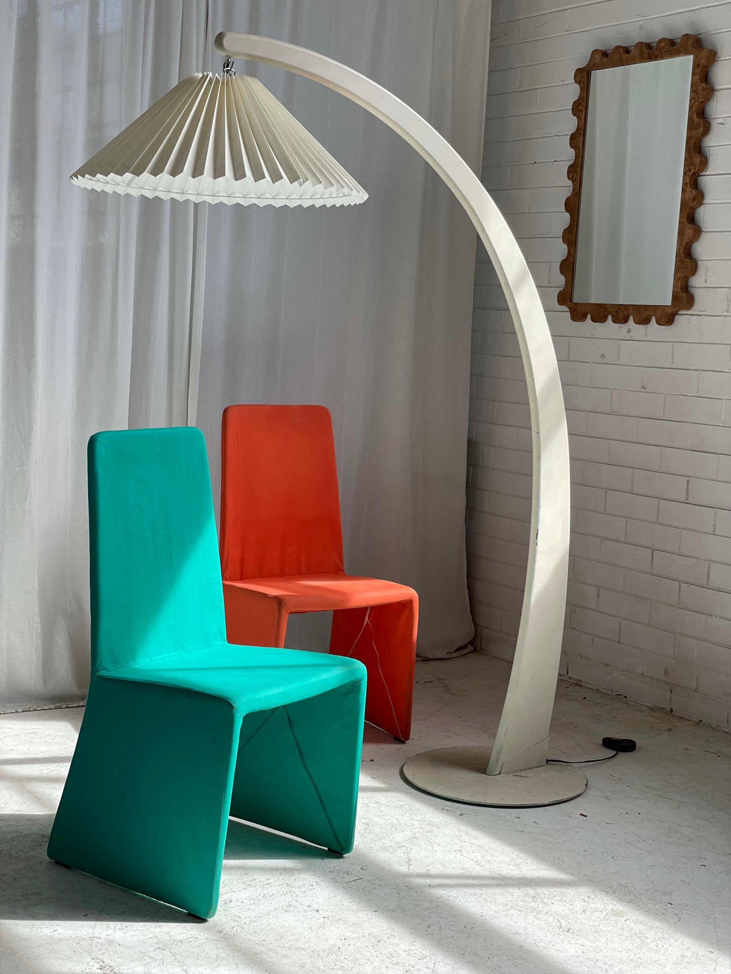Italian Diamanté Chairs by Claudio Salocchi