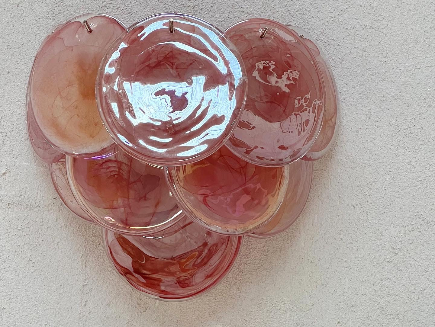 Murano Sconce - VISTOSTI PINK - One Available