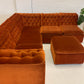 Vintage FLER Velvet Modular Sofa
