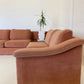 Vintage Parker Velvet Modular Sofa
