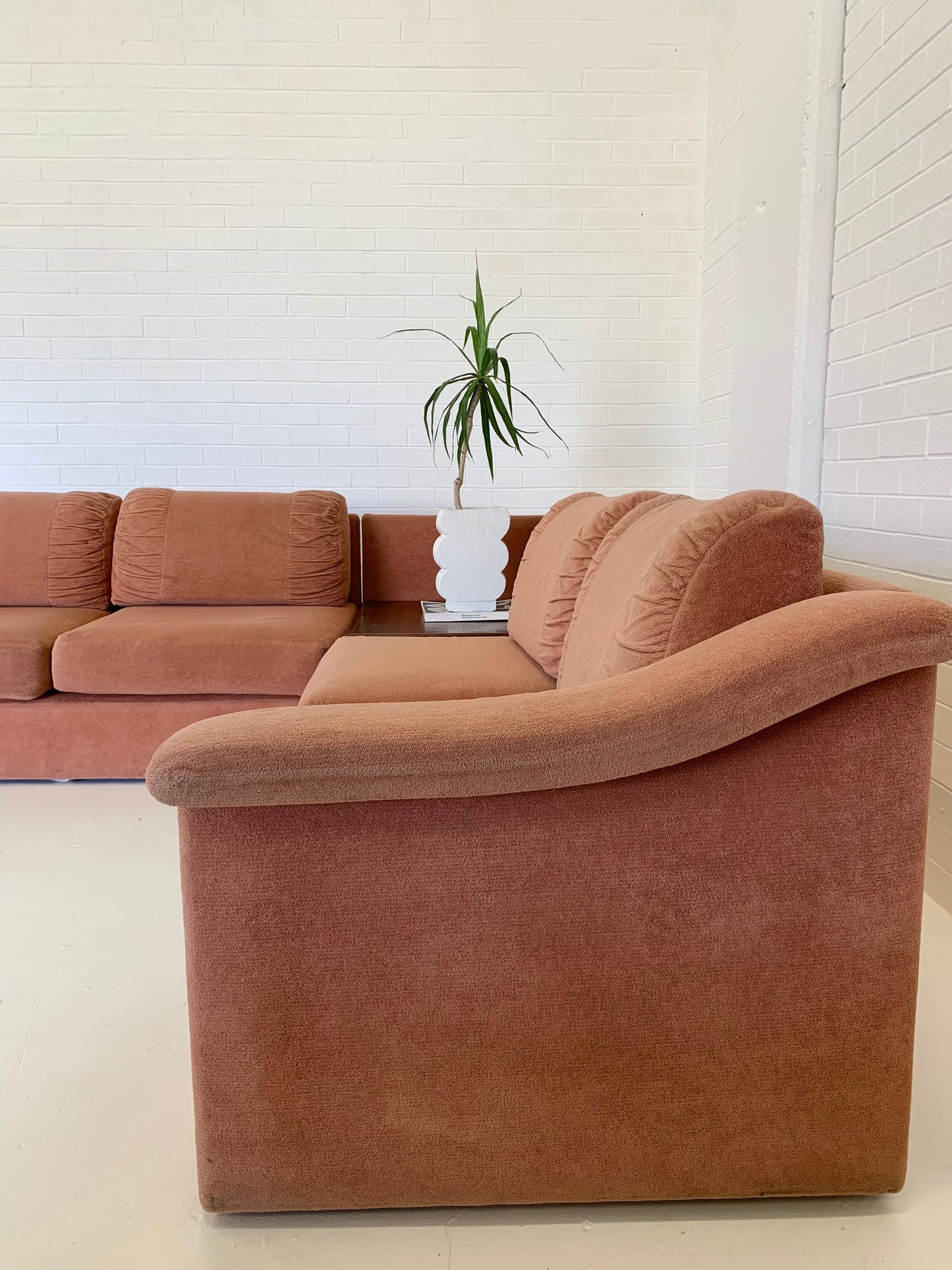Vintage Parker Velvet Modular Sofa