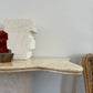 Vintage Creamy Pink Stone Console