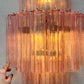 Murano Sconce - Venini TRONCHI PINK - oNE Available
