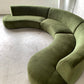 Bespoke Velvet Modular in Deep Botanical Green