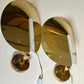 Pair of Vintage Brass Sconces by Aneta, Sweden