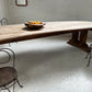 Custom Large Wooden Curved Table
