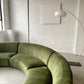 Bespoke Velvet Modular in Deep Botanical Green