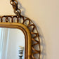 Vintage Italian Bamboo Mirror, Circa 1960’s