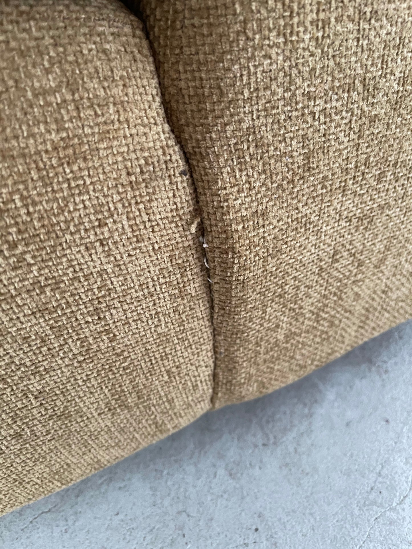 Curved Modular Sofa with Ottoman