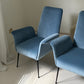 1960s Italian Winged Armchair, Fully Refurbished - Two Available