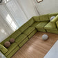 - Bespoke Large Sage Green Modular Sofa