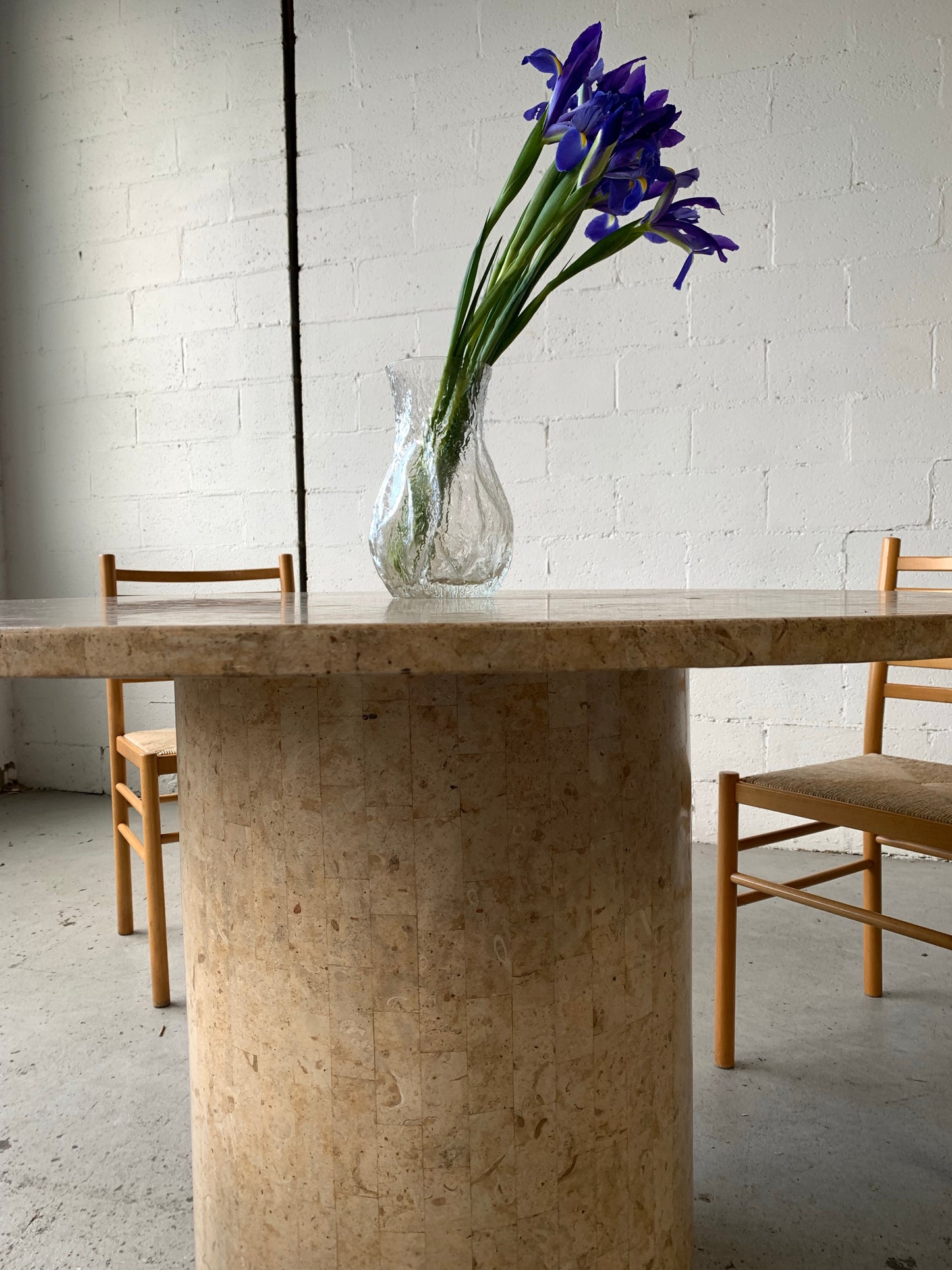 Tessellated Fossil Dining Table
