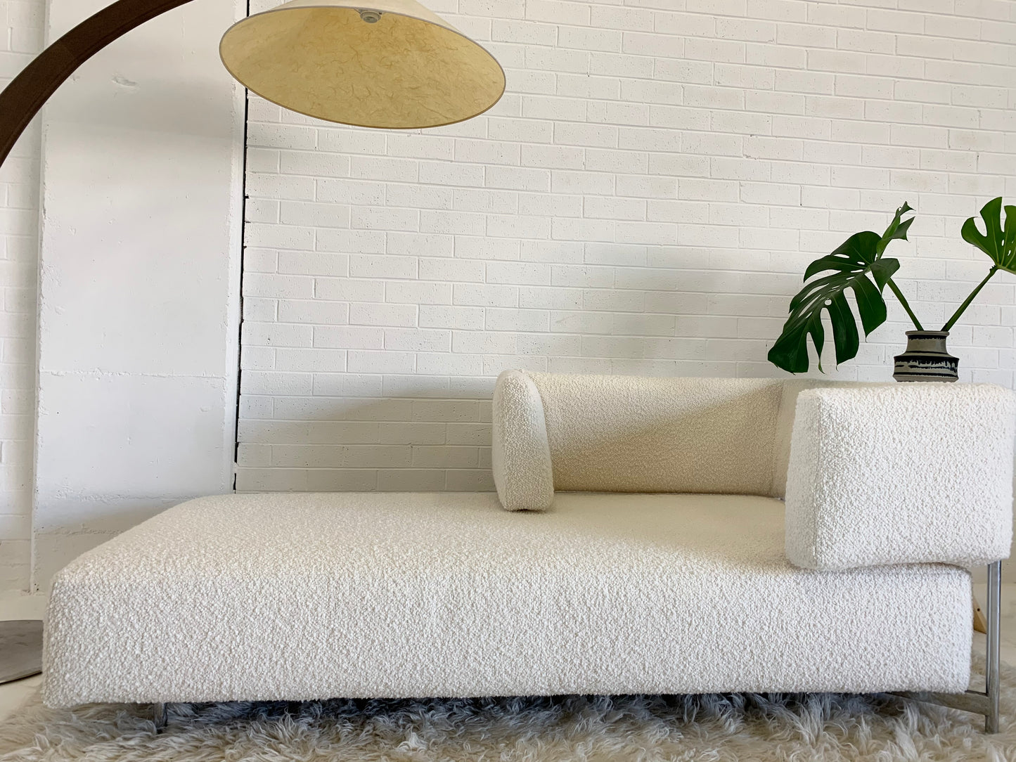 Wool Boucle “Tangeri” Sofa by Francesco Binfare for Edra