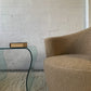 Vladimir Kagan-Style Swivel Chair in Wool Boucle - Two Available