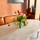 Italian Travertine Dining Table