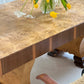 - Large Walnut Birds Eye Burl Table