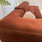 Vintage Fler Choc Velvet Modular Sofa / Bed
