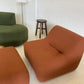 - Featherston Numero Boucle Armchair and Ottoman