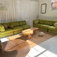 - Bespoke Large Sage Green Modular Sofa