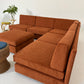 - Vintage Custom Modular Cord Sofa