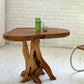 - Organic Wooden Root Table