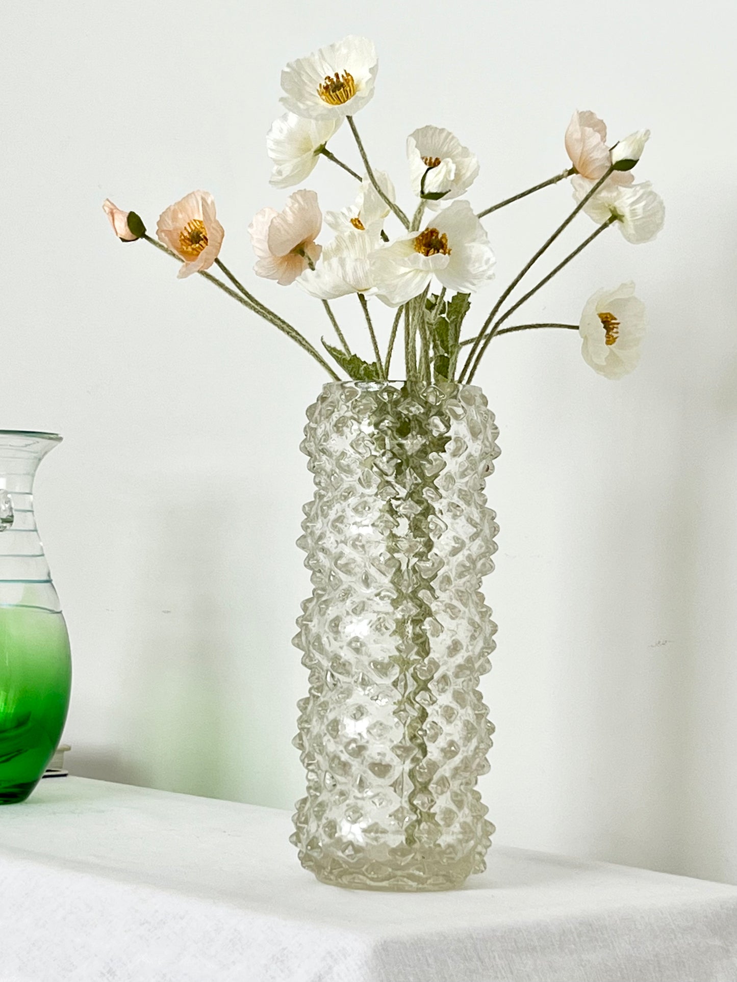 - Vintage ‘Puffy’ Glass Vase, Italy