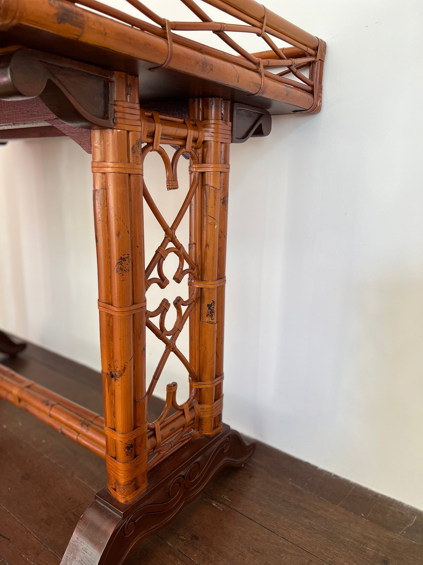Vintage Decorative Console or Desk