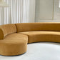 Bespoke Mustard Curvy Modular Sofa