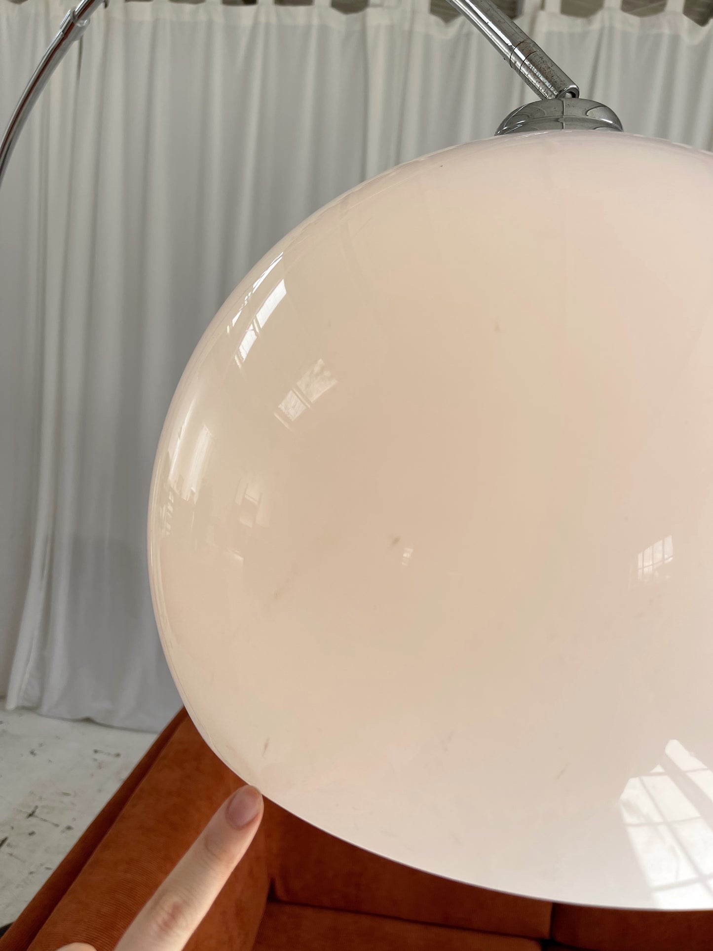 Arc Floor Lamp With Marble Base