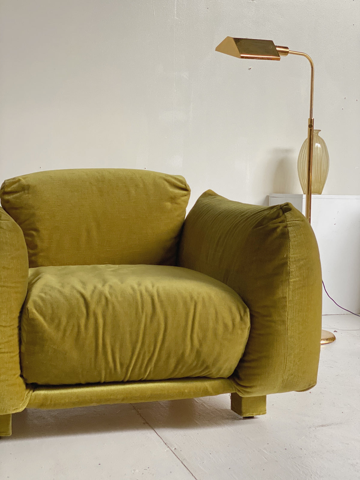 Chubby Velvet Lounge Chair
