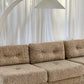 - Vintage Boucle Tweed Modular Sofa Five Piece Set