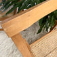 Original Italian Aldo Jacober Rattan Folding Chairs
