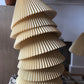 Pleated Italian lamp shades
