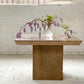 Brutalist Travertine Dining table