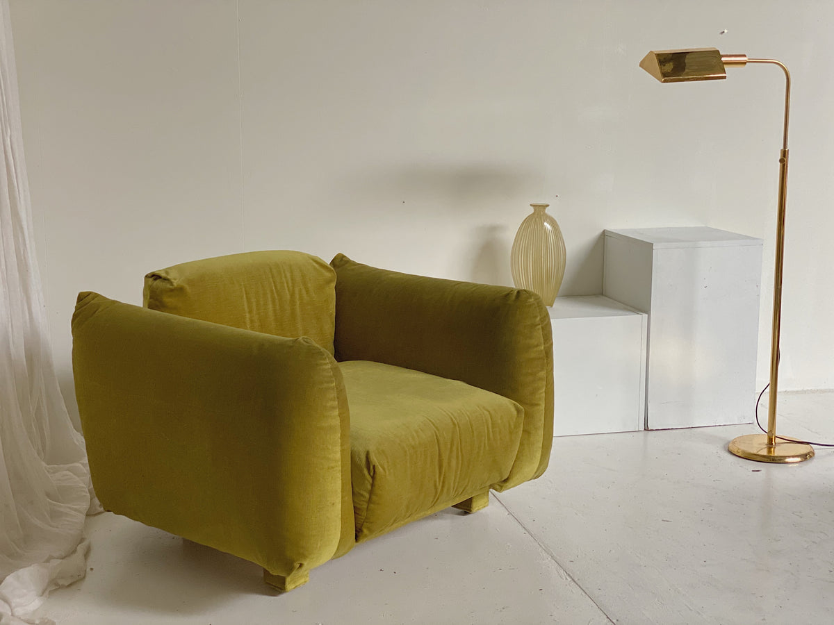 Chubby Velvet Lounge Chair