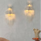 Murano Sconce - Venini TRONCHI CLEAR - Two Available