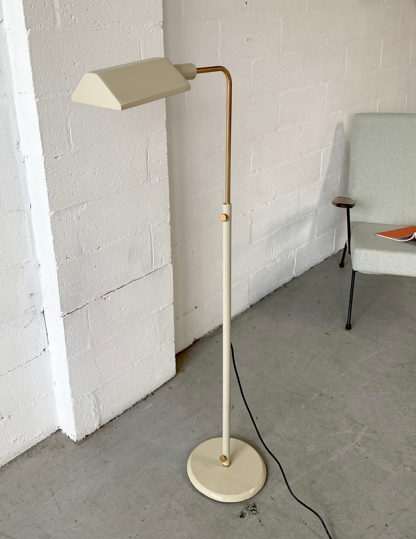 Cream Oslo Floor Lamp, 1970s Australia