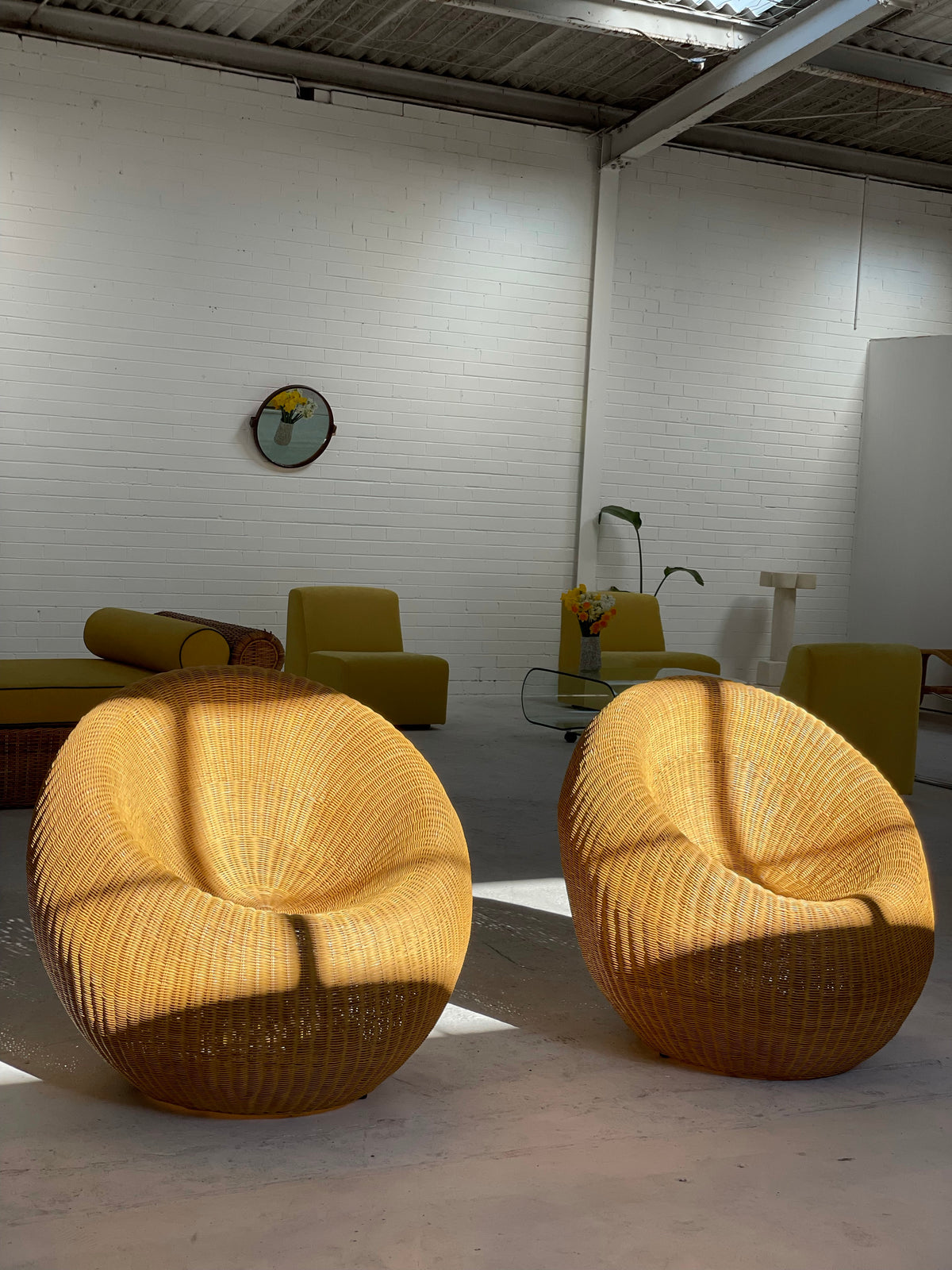 Cane Tub Chairs