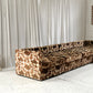 - Vintage Geometric Velvet Modular Sofa