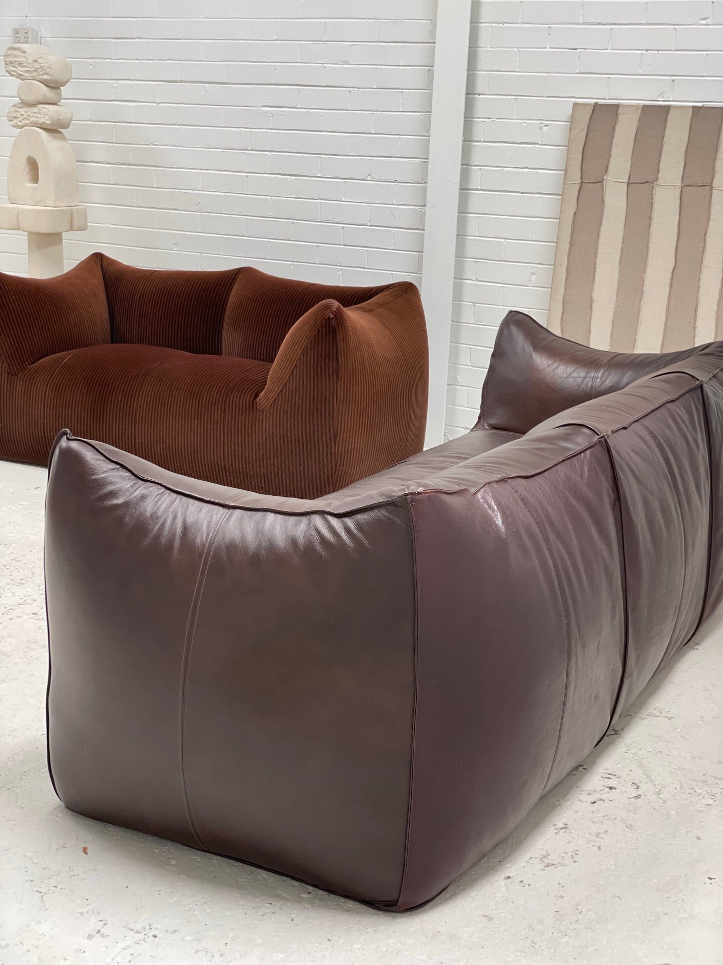 - Le Bambole Three Seater Mario Bellini for B&B Italia