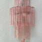 Murano Sconce - Venini TRONCHI PINK - oNE Available