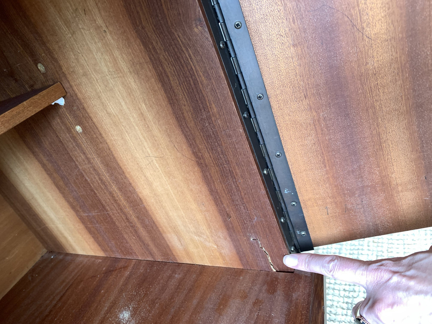 Bow Front Mid Century Sideboard