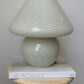 - Vintage Mushroom Murano Lamps - Two Available