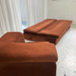 Vintage Fler Choc Velvet Modular Sofa / Bed